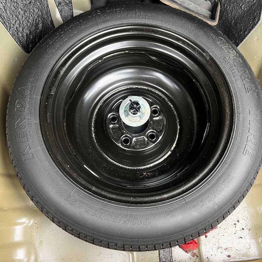 Used Spare Tire Wheel fits: 2014 Honda Civic 15x4 spare Spare Tire Grade A