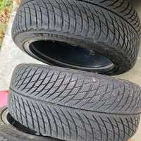 Set of four 235/40R-18 performance winter tires and wheels honda civic type R